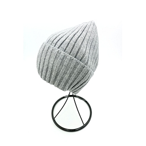 SCARPY CREATION BONNET CHAUD DOULBE SANS POMPON<br>Gris