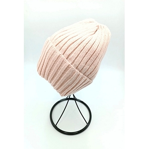 SCARPY CREATION BONNET CHAUD DOULBE SANS POMPON<br>Rose