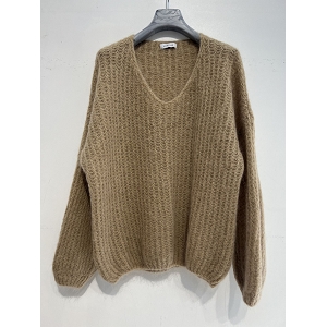 SCARPY CREATION PULL NOE KID MOHAIR<br>Marron