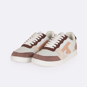 FAGUO HAZEL BASKETS LEATHER SUEDE<br>Rose