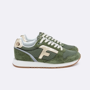 FAGUO ELM RUNNING SYN WOVEN SUEDE<br>Vert