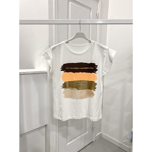 SCARPY CREATION T SHIRT NOS<br>Marron