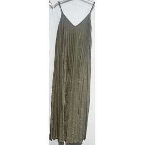 SCARPY CREATION ROBE BRETELLE PAILLETTE<br>Vert