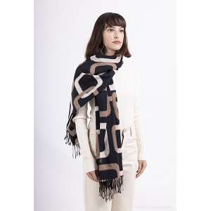 SCARPY CREATION FOULARD IMPRIME<br>Gris