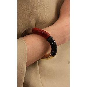 SCARPY CREATION BRACELET JONC MULTI CO<br>Rouge