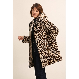  COUPE VENT REVERSIBLE LEOPARD<br>Or