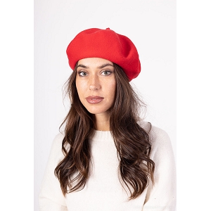 SCARPY CREATION BERET ANGORA<br>Rose