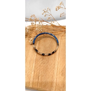 SCARPY CREATION BRACELET RIGIDE JUSTINA<br>Bleu