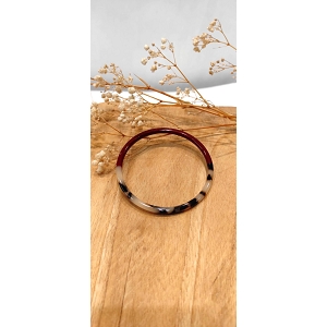 SCARPY CREATION BRACELET RIGIDE JUSTINA<br>Rouge