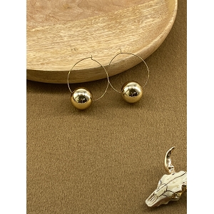 SCARPY CREATION BOUCLES DOREILLES<br>Or