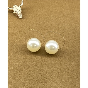 SCARPY CREATION BOUCLES DOREILLES<br>Blanc