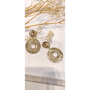  BOUCLES DOREILLES ELYCIA<br>Or