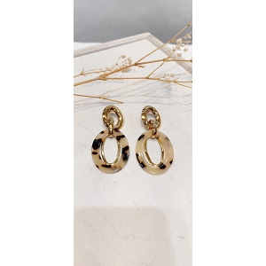  BOUCLES DOREILLES LOUANA<br>Or