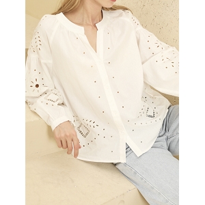  BLOUSE BOHEME<br>Blanc