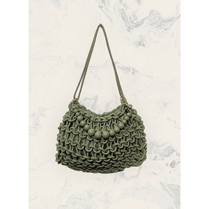 SCARPY CREATION SAC A MAIN TISSE CHIC<br>Vert