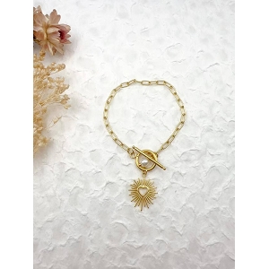 SCARPY CREATION BRACELET EN ACIER<br>Or