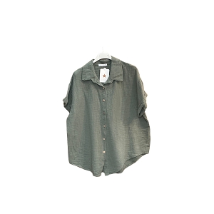 SCARPY CREATION CHEMISETTE GAZE DE COTON<br>Vert
