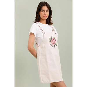 SCARPY CREATION ROBE SALOPETTE PIXEL<br>Beige
