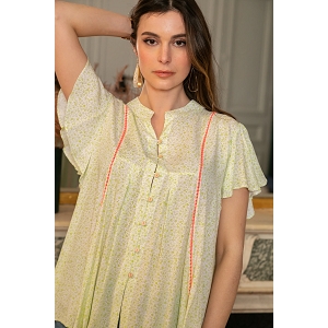 SCARPY CREATION CHEMISE COL V REGULAR<br>Vert