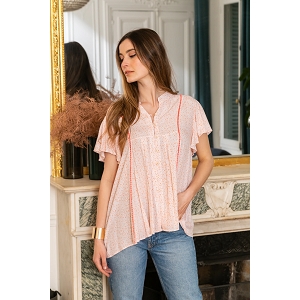 SCARPY CREATION CHEMISE COL V REGULAR<br>Orange