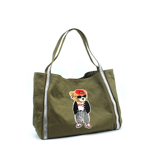 SCARPY CREATION SAC EPAULE NOUNOURS<br>Vert