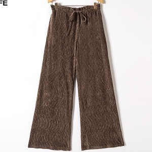 SCARPY CREATION PANTALON EPONGE VELOURS<br>Marron