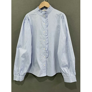 SCARPY CREATION CHEMISE FROUFROU<br>Bleu