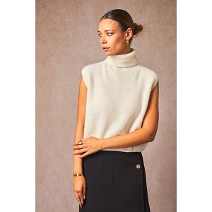 SCARPY CREATION PULL FLUFFY EN ALPAGE<br>Naturel