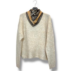 SCARPY CREATION PULL FOULARD<br>Beige