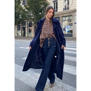SCARPY CREATION MANTEAU CHIC<br>Bleu