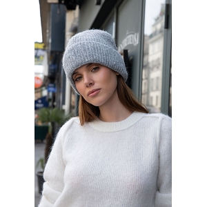 SCARPY CREATION BONNET POLAIRE CHINE<br>Gris