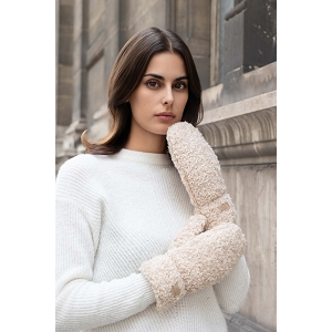 SCARPY CREATION MOUFLE EFFET MOUTON<br>Gris