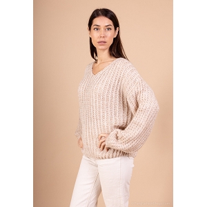 SCARPY CREATION PULL EN MAILLE<br>Beige