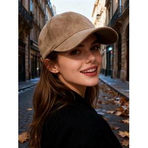 SCARPY CREATION CASQUETTE VELOURS<br>Gris