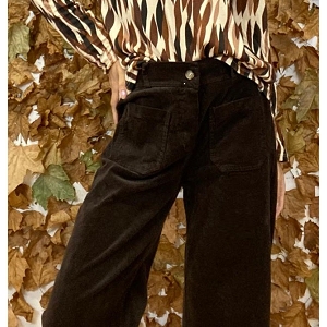 SCARPY CREATION PANTALON POCHE PLATE<br>Rouge