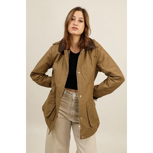 SCARPY CREATION TRENCH COURT FOURRRE<br>Beige