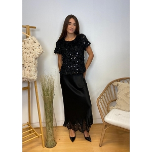 SCARPY CREATION ROBE PULL<br>Noir