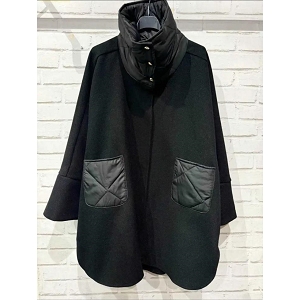 SCARPY CREATION MANTEAU POCHE EXTERIEUR<br>Noir