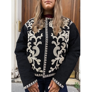 SCARPY CREATION CARDIGAN SLAVE<br>Noir