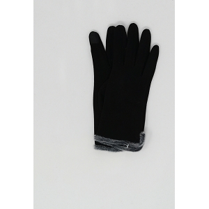 SCARPY CREATION GANTS TACTILE CHIC<br>Noir