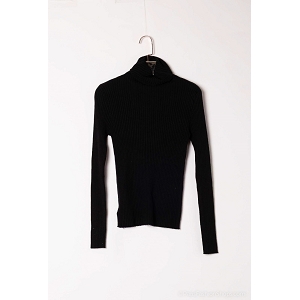 SCARPY CREATION SOUS PULL COL ROULE<br>Bleu