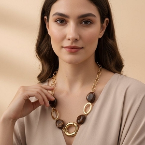 SCARPY CREATION COLLIER LOLA<br>Marron