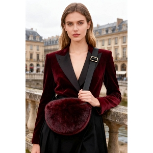 SCARPY CREATION SAC BANANE BANDOULIERE<br>Rouge