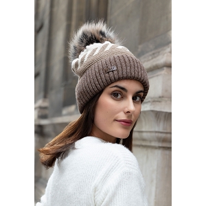 SCARPY CREATION BONNET EUROPEEN DOUBLE POLAIRE<br>Marron