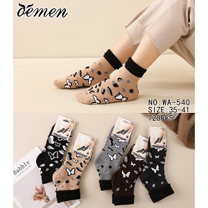 SCARPY CREATION CHAUSSETTE POLAIRE MOTIF<br>Multicolore