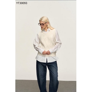 SCARPY CREATION CHEMISE AVEC DEBARDEUR<br>Blanc