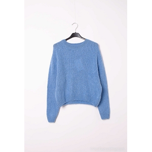 SCARPY CREATION PULL COL ROND<br>Bleu