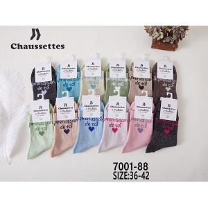 SCARPY CREATION CHAUSSETTE PAILLETTE PRENDS SOIR DE TOI<br>Multicolore