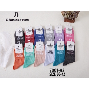 SCARPY CREATION CHAUSSETTE PAILLETTE TEAM CHIEUSE<br>Multicolore