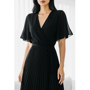 SCARPY CREATION ROBE ALIRA CROISEE<br>Noir